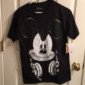 Disney brand, DJ Mickey Mouse T-shirt.
